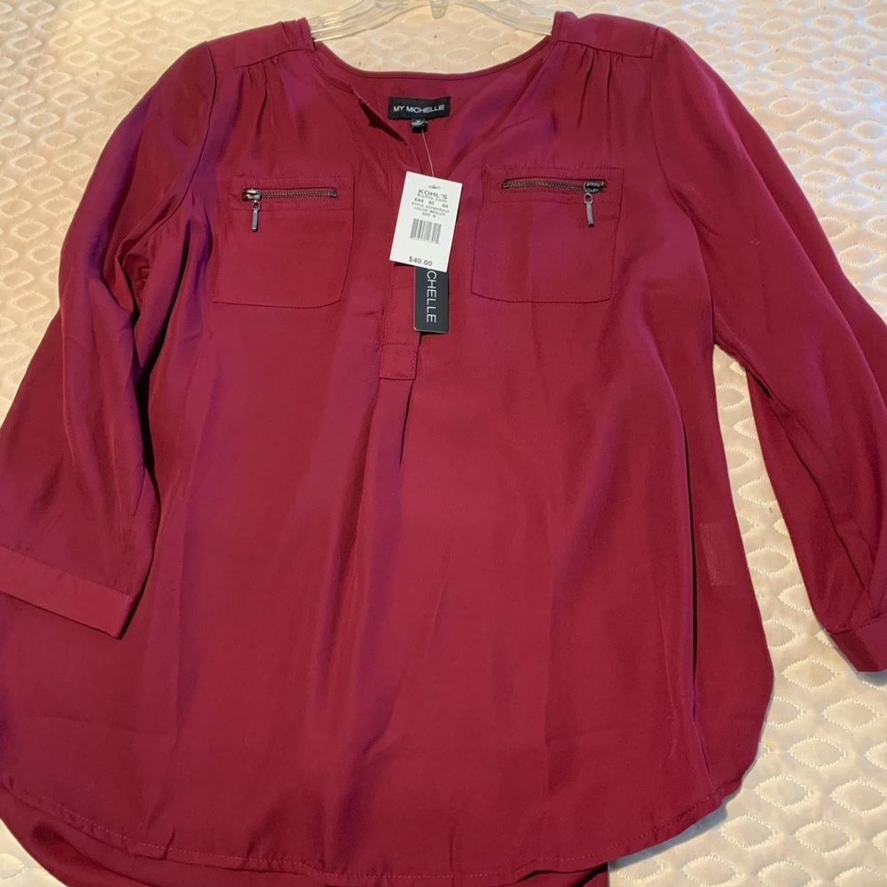Long sleeve blouse